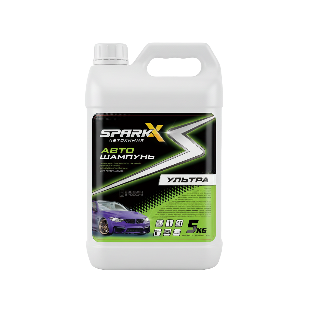 SparkX Автошампунь ультра 5 кг